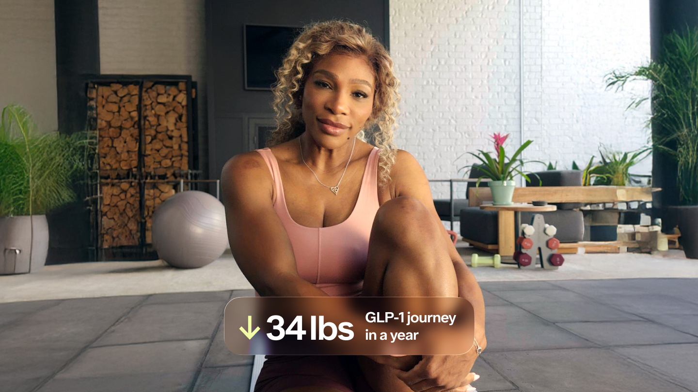 Serena Williams MOVA member progress image